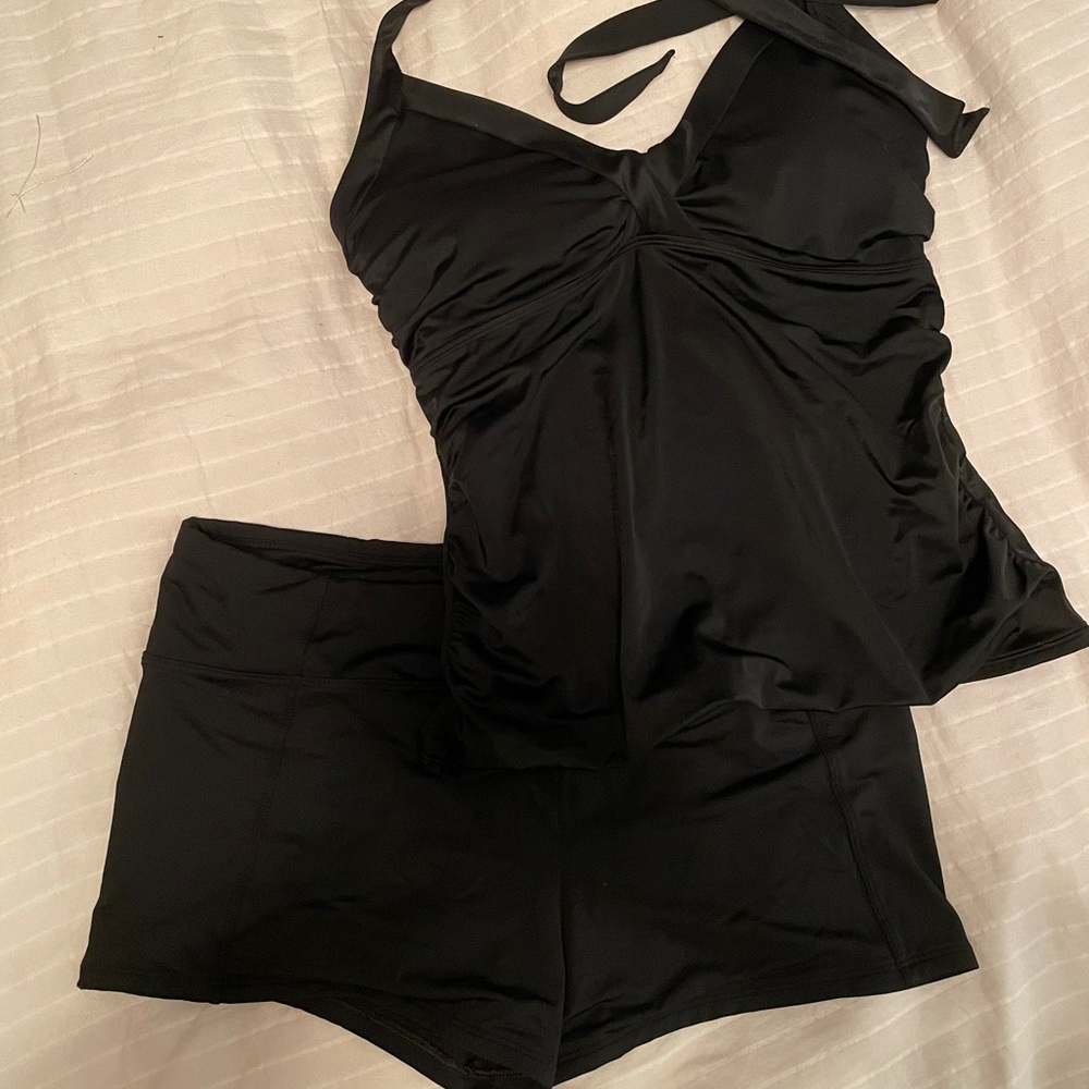 Athleta swimsuit.